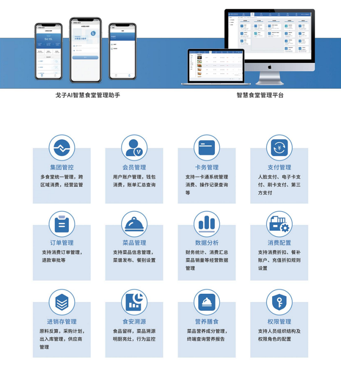 移動(dòng)訂餐在線(xiàn)下單 戈子提供智慧食堂訂餐收銀方案